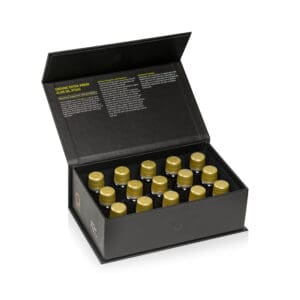 box of 15 x 10ml Atsas high polyphenol extra virgin olive oil