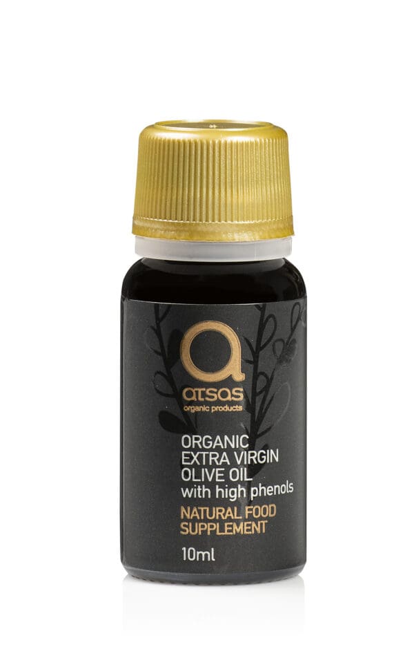 10ml Atsas high polyphenol extra virgin olive oil